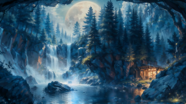 Forest Waterfalls